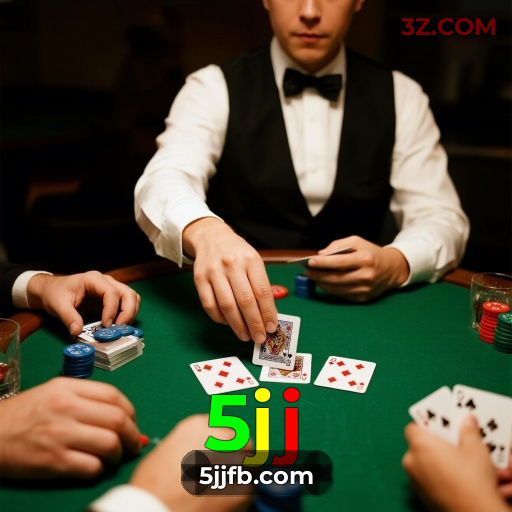5jj: Cassino Ao Vivo Autêntico com Roleta e Blackjack Online